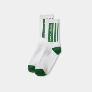 Halara Play It My Way Green and White Socks NWT (MAKE AN OFFER)